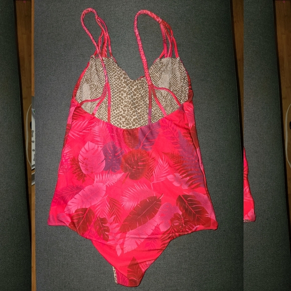 Acacia swimwear psychedelic leaf Capetown onepiece - Picture 5 of 14